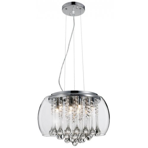 Люстра с хрустальными подвесками «Halo» A7054SP-8CC