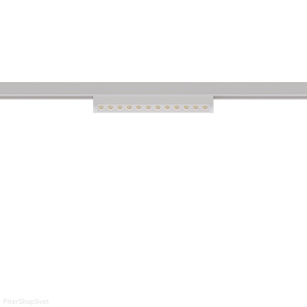10Вт 4000К белый магнитный линейный трековый светильник «Optima» A7268PL-1WH