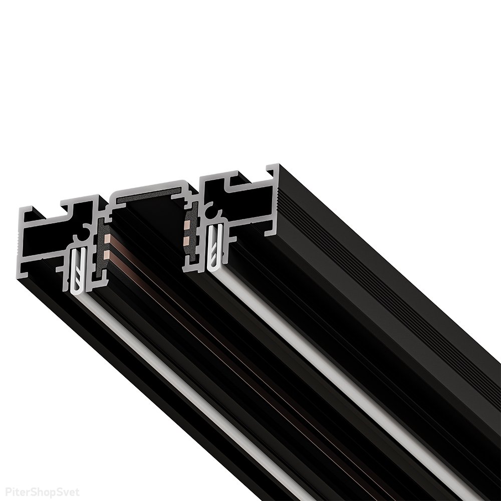 2м чёрный магнитный шинопровод в натяжной потолок «Optima-Accessories» A750206