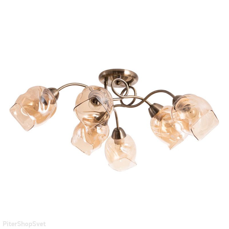 Потолочная люстра «Riccio» A7758PL-6AB