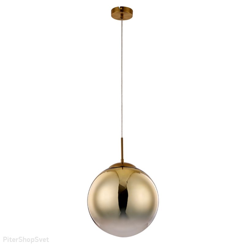 Подвесной светильник шар 30см золотого цвета «Jupiter» A7963SP-1GO