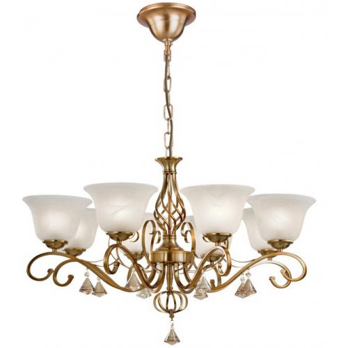Подвесная люстра на цепи A8391LM-8PB CONO Arte Lamp