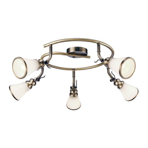 Споты на круглом основании бронзового цвета A9231PL-5AB VENTO Arte Lamp
