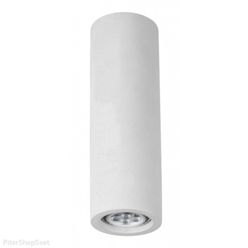Гипсовый накладной светильник «Tubo» A9267PL-1WH