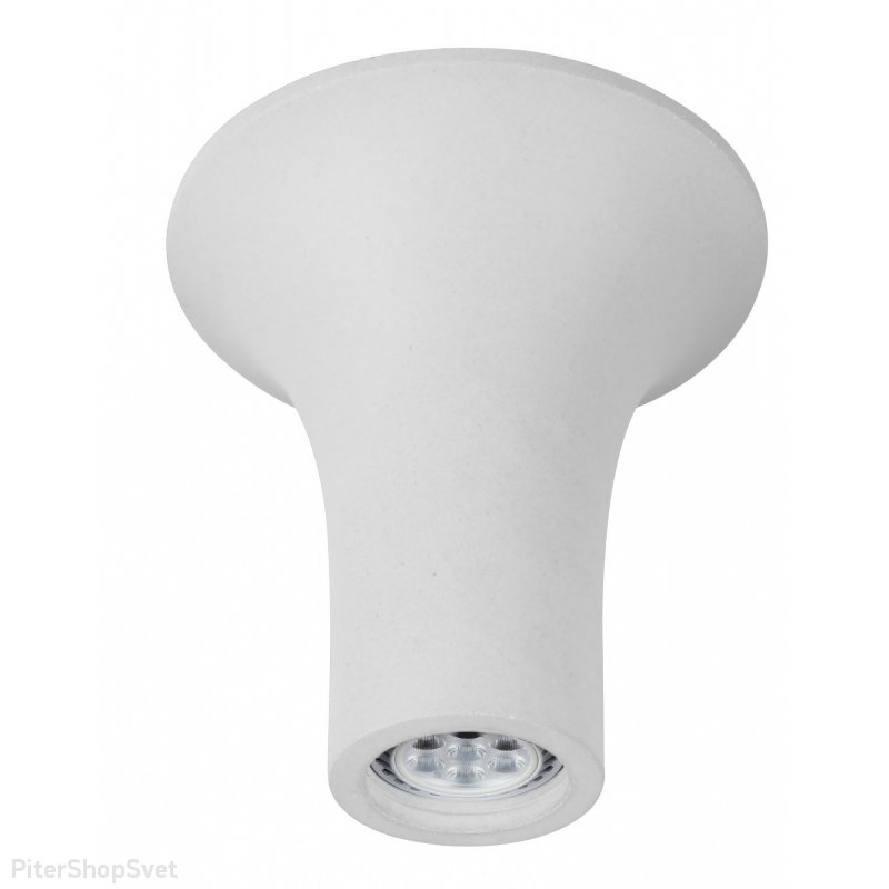 Гипсовый накладной светильник «Tubo» A9461PL-1WH