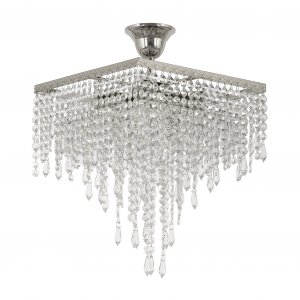 Люстра с хрустальными каплями Prima E 1.3.30X30.600 N
