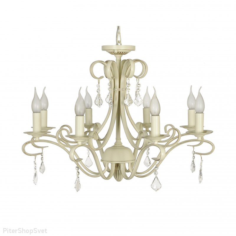 Люстра на цепи кремового цвета Viticella E 1.1.8.602 C