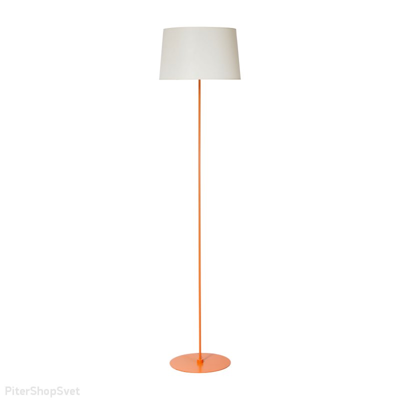 Торшер на оранжевом основании «Fiora» Fiora F1 17 04