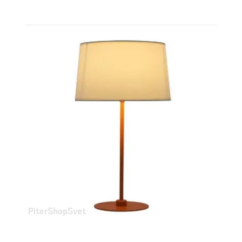 Настольная лампа на оранжевом основании «Fiora» Fiora T1 17 05
