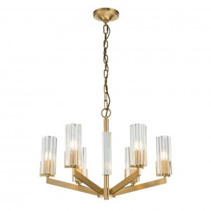 Подвесная люстра из латуни «Malone»