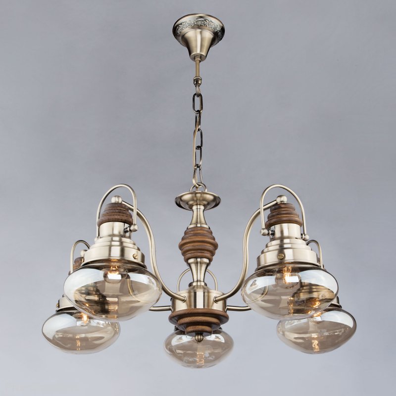 Подвесная люстра с управление по WiFi «Gustavo» 366/5 Smart