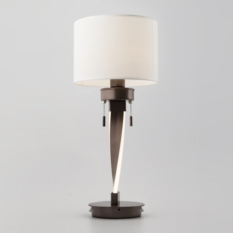 Настольная лампа с подсветкой «Titan» 991 кофе