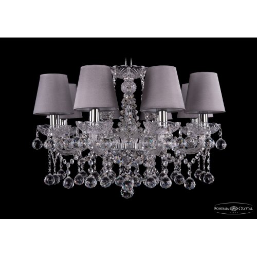 Хрустальная люстра 1413/8/200/Ni/Balls/SH24