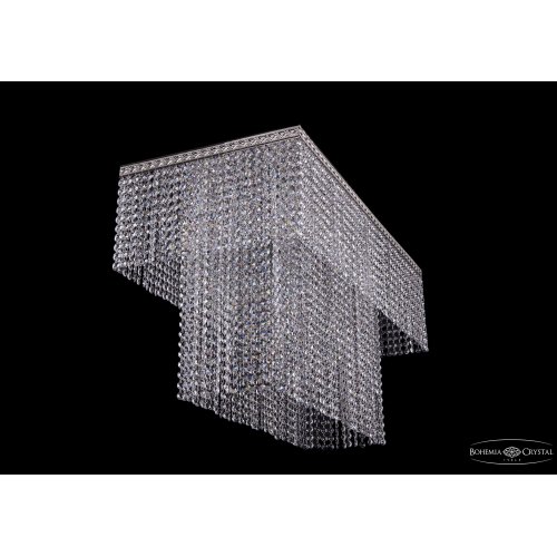 Люстра потолочная хрустальная 2001/40/80/45/Ni