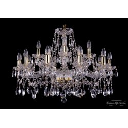 Хрустальная люстра 1413/10+5/300/G