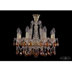 Хрустальная люстра 1413/8/165/G/K711