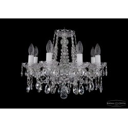 Хрустальная люстра 1413/8/165/Ni