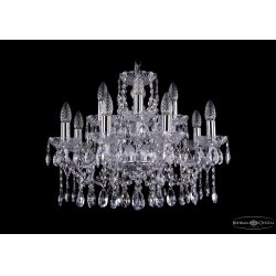 Хрустальная люстра 1413/8+4/200/Ni