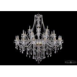 Хрустальная люстра 1415/16+8+4/460-132/G
