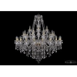 Хрустальная большая люстра 1415/20+10+5/460-132/G