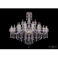 Хрустальная большая люстра 1415/20+10+5/530-135/G