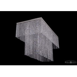 Люстра потолочная хрустальная 2001/40/80/45/Ni