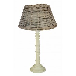 Лампа из ротанга на деревянном основании 94827/28 Ciro