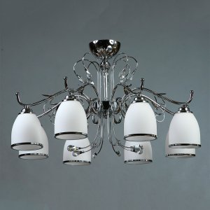 Люстра на штанге MA 02640C/008 Chrome «Nives»