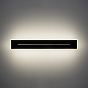 Плоский настенный светильник подсветка 16Вт 3000/4000/5500К «Тринити»