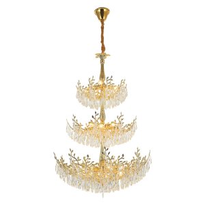 Подвесная 3-х ярусная люстра «Ritz»