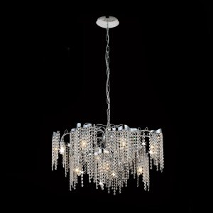 Люстра с хрустальными подвесами «Рита»