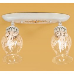 Настенный светильник белого цвета CL413122 метафора