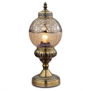 Настольная лампа с плафоном кракле «Каир»