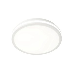 Белый круглый светодиодный светильник IP64 18Вт «LUNS»