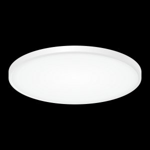 Тонкий белый светодиодный потолочный светильник 60см 50Вт «Бейсик»