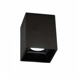 Накладной чёрный прямоугольный светильник 12Вт 3500К «Старк»