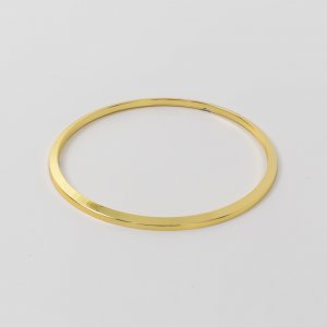 Декоративное кольцо золотого цвета «Дельта»