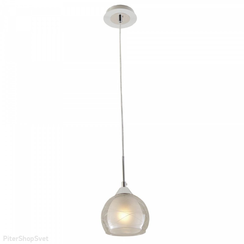 Подвесной светильник с двойным плафоном «буги» CL157111