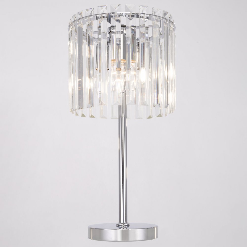 Настольная лампа с хрустальными подвесками «Джейн» CL306831