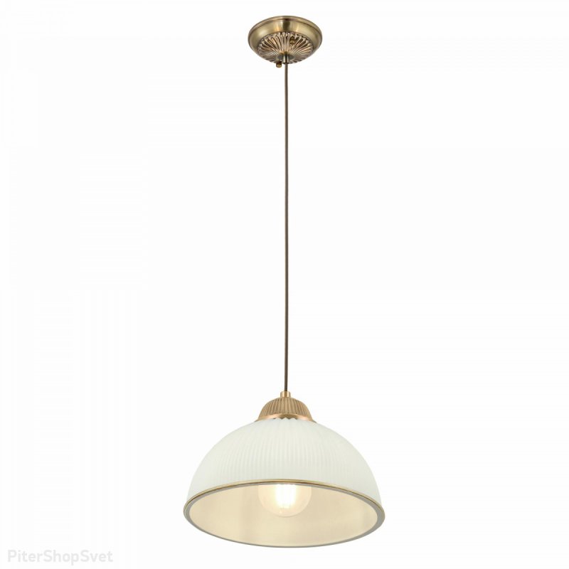 Подвесной светильник бронзового цвета «Адриана» CL405113