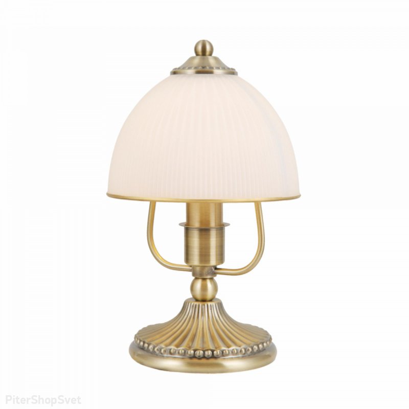 Настольная лампа бронзового цвета «Адриана» CL405813