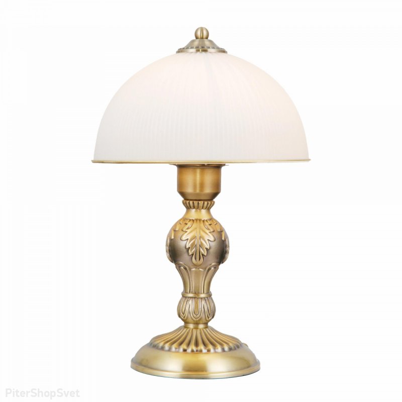 Настольная лампа бронзового цвета «Адриана» CL405823