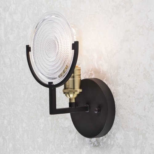 Бра на основании черного цвета CL445311 Тесла CitiLux