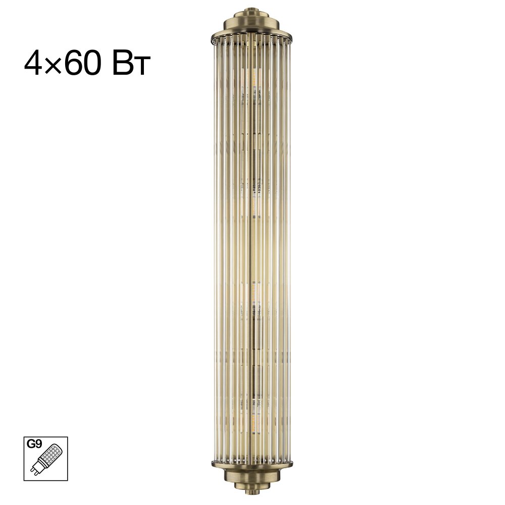 Настенное бра со стеклянными трубками «VERDON» CL448023