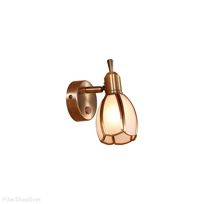 Спот с выключателем на корпусе «Альтен-2» CL522611