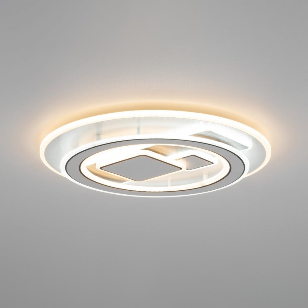 Круглый потолочный светодиодный светильник 115Вт с пультом «Costa» CL741020