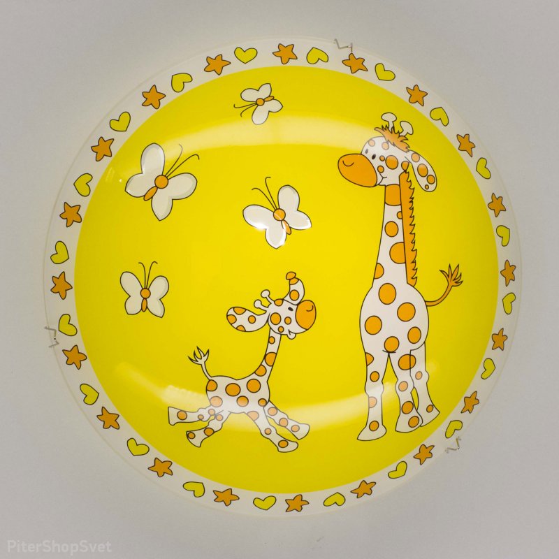 Светодиодный настенно-потолочный светильник «Жирафы» CL917001