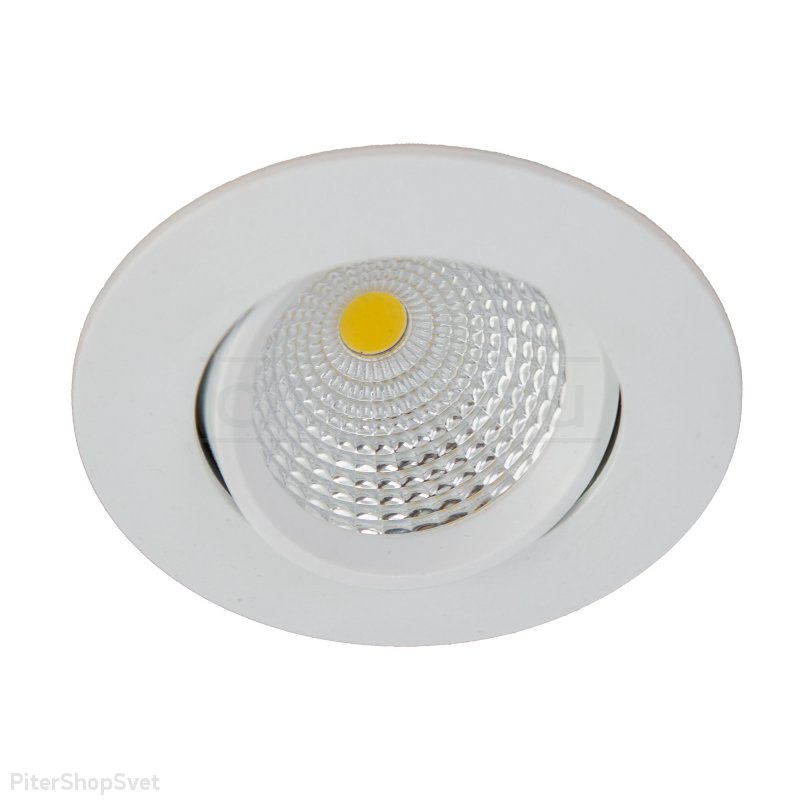 Встраиваемый поворотный светильник «Каппа» CLD0055W