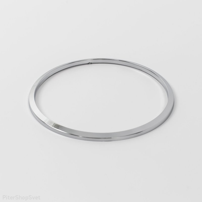 Декоративное кольцо цвета хром «Дельта» CLD6008.1