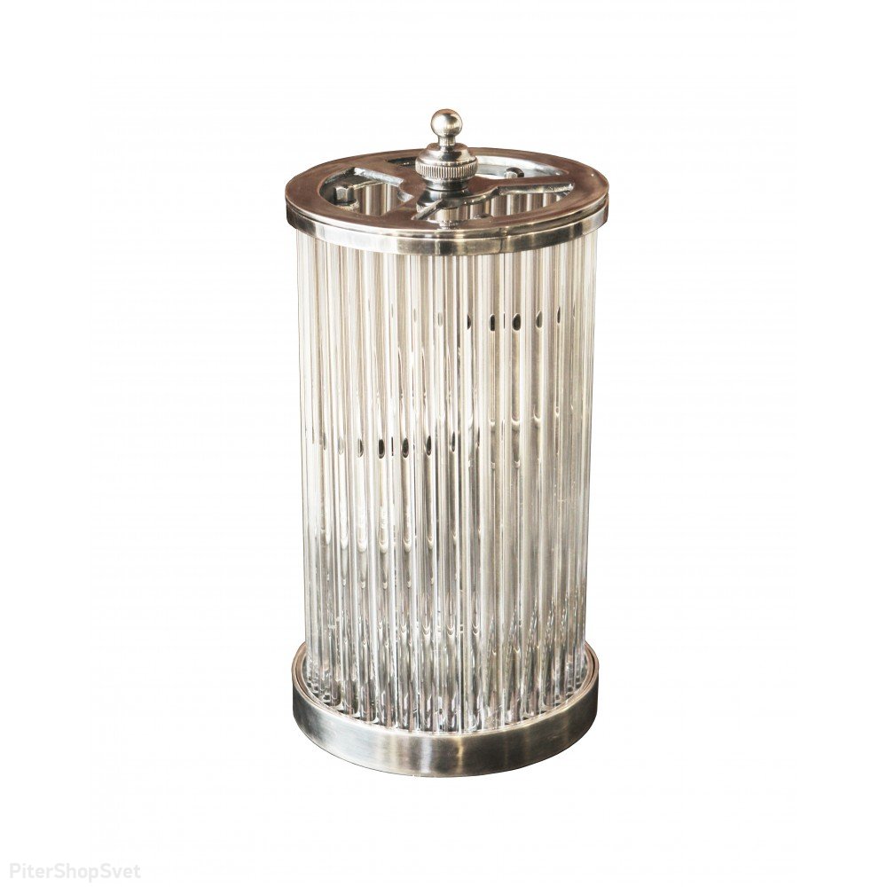 Настольная лампа из латуни со стеклянными палочками NL-85383M